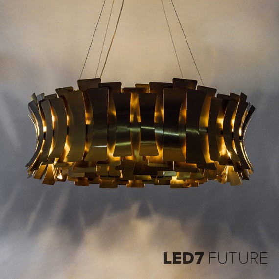 Loft Industry Modern - Engine Chandelier